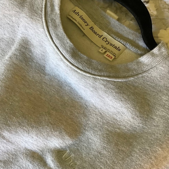 Grey Advisory Board Crystals Sleeveless Sweatshirt L NWOT - Picture 4 of 4